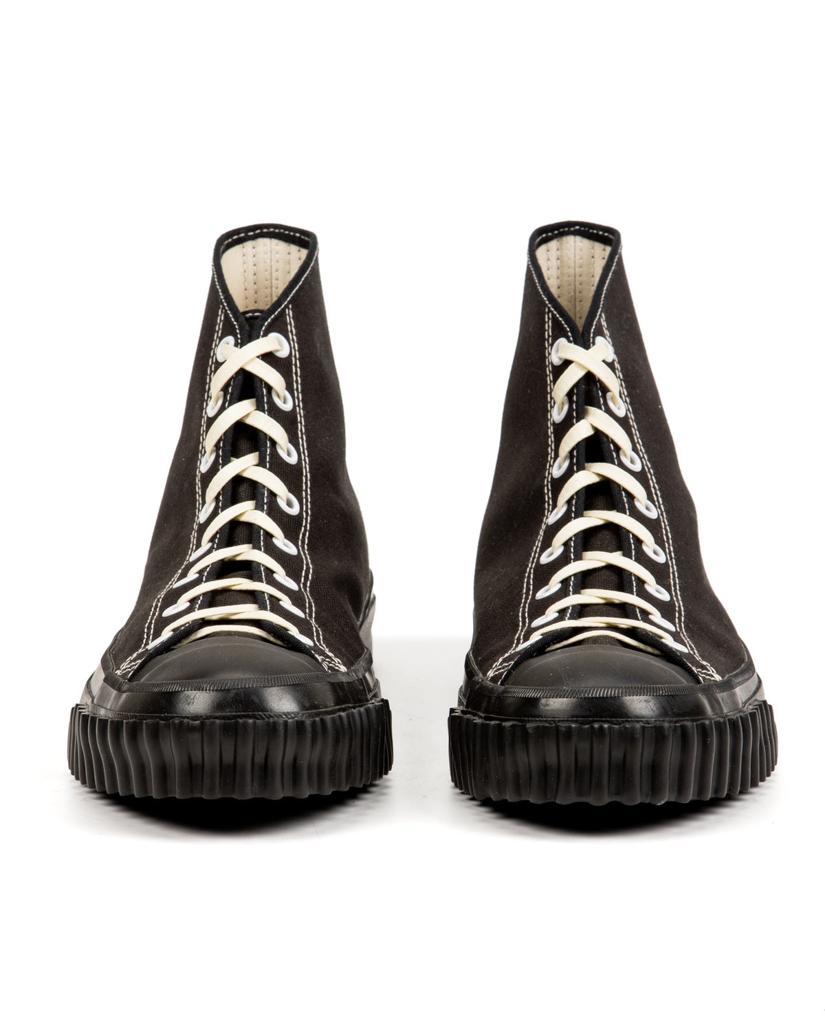 The Real McCoy's Military Canvas Training Shoes - Black - Standard & Strange