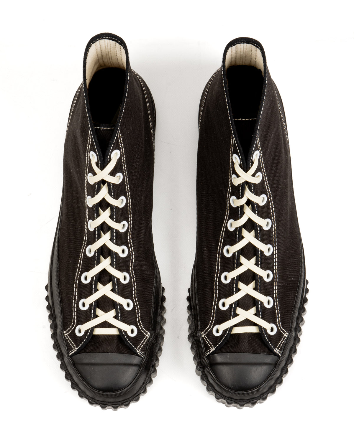The Real McCoy's Military Canvas Training Shoes - Black - Standard & Strange