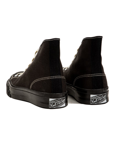 The Real McCoy's Military Canvas Training Shoes - Black - Standard & Strange