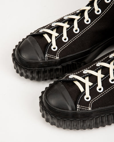 The Real McCoy's Military Canvas Training Shoes - Black - Standard & Strange