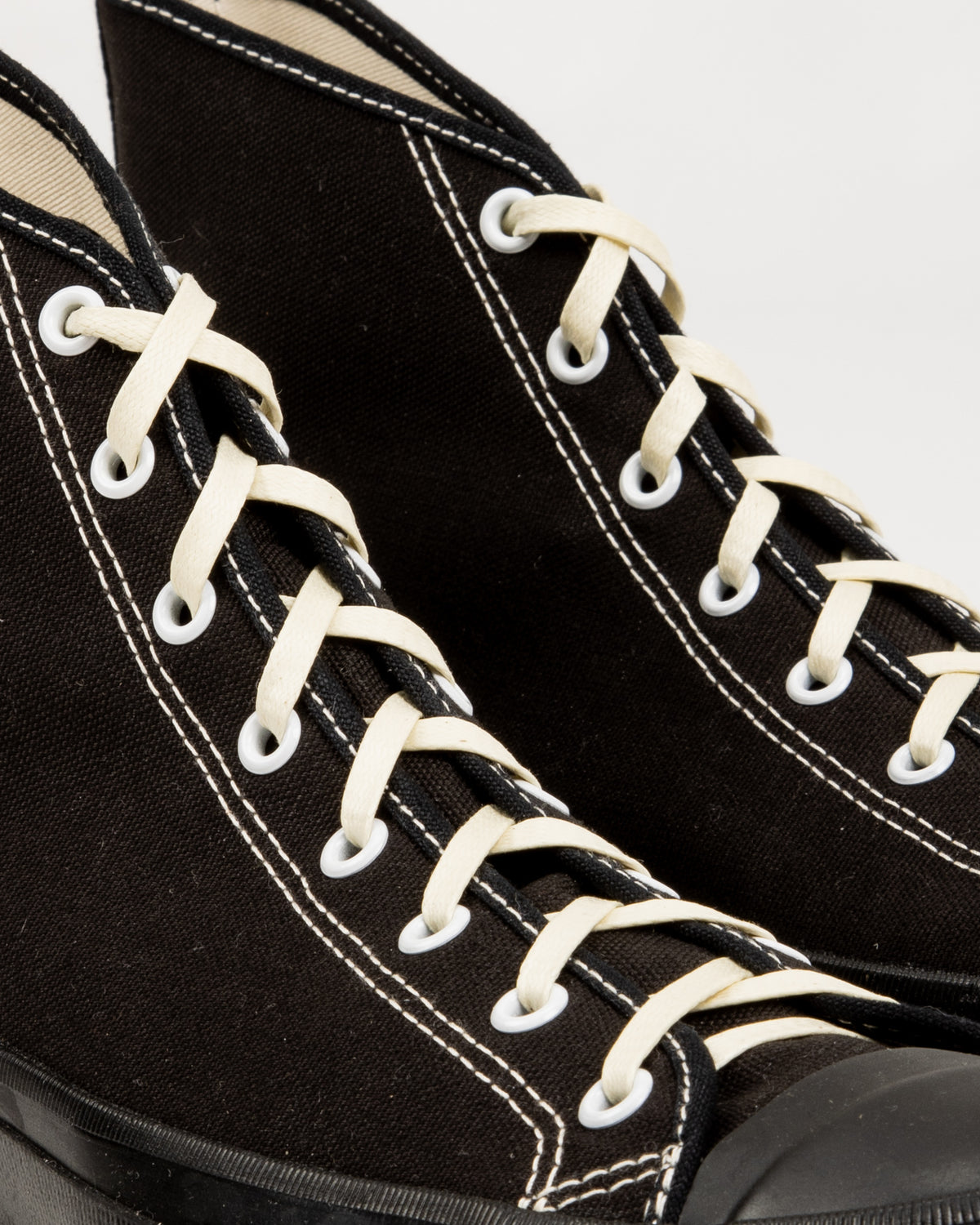 The Real McCoy's Military Canvas Training Shoes - Black - Standard & Strange
