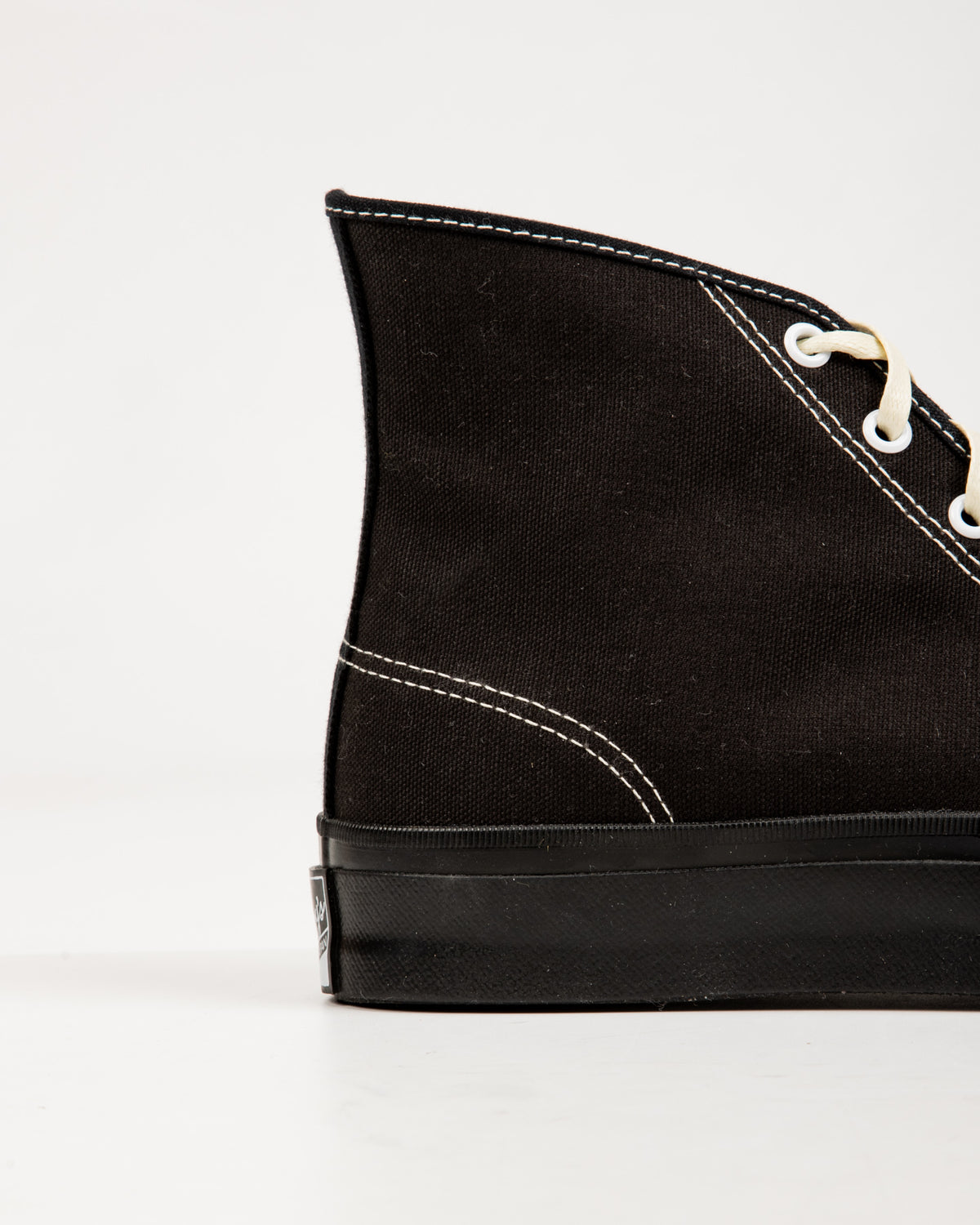 The Real McCoy's Military Canvas Training Shoes - Black - Standard & Strange