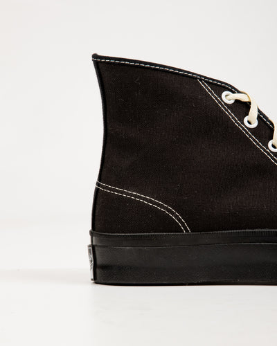 The Real McCoy's Military Canvas Training Shoes - Black - Standard & Strange