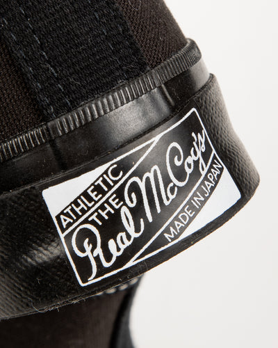 The Real McCoy's Military Canvas Training Shoes - Black - Standard & Strange