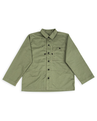 The Real McCoy's P-44 Utility Coat - Sage Green - Standard & Strange