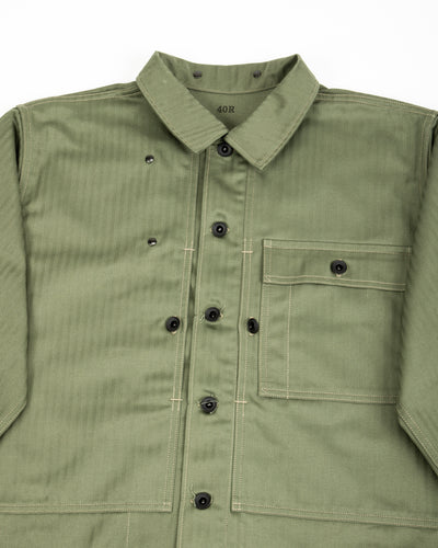 The Real McCoy's P-44 Utility Coat - Sage Green - Standard & Strange