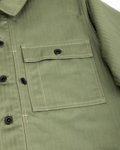 The Real McCoy's P-44 Utility Coat - Sage Green - Standard & Strange