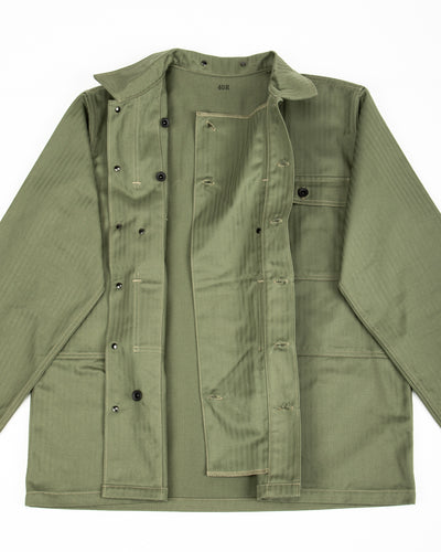 The Real McCoy's P-44 Utility Coat - Sage Green - Standard & Strange