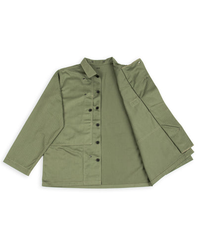 The Real McCoy's P-44 Utility Coat - Sage Green - Standard & Strange