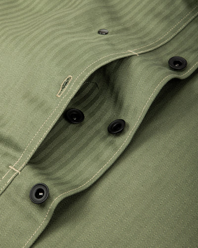 The Real McCoy's P-44 Utility Coat - Sage Green - Standard & Strange