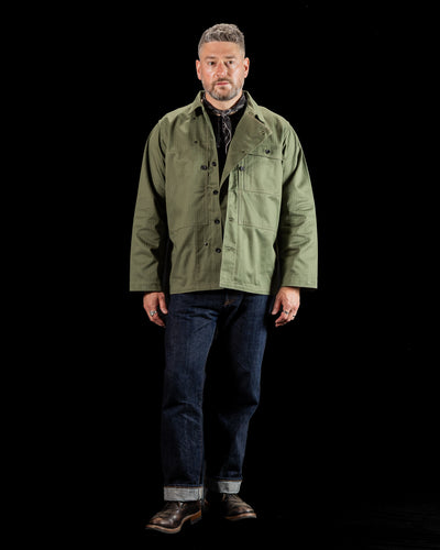 The Real McCoy's P-44 Utility Coat - Sage Green - Standard & Strange