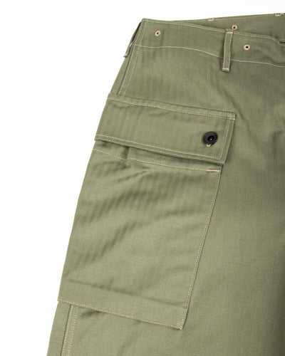 The Real McCoy's P-44 Utility Trousers - Sage Green - Standard & Strange