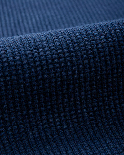 The Real McCoy's Summer Thermal Tee - Navy - Standard & Strange