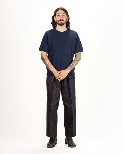 The Real McCoy's Summer Thermal Tee - Navy - Standard & Strange