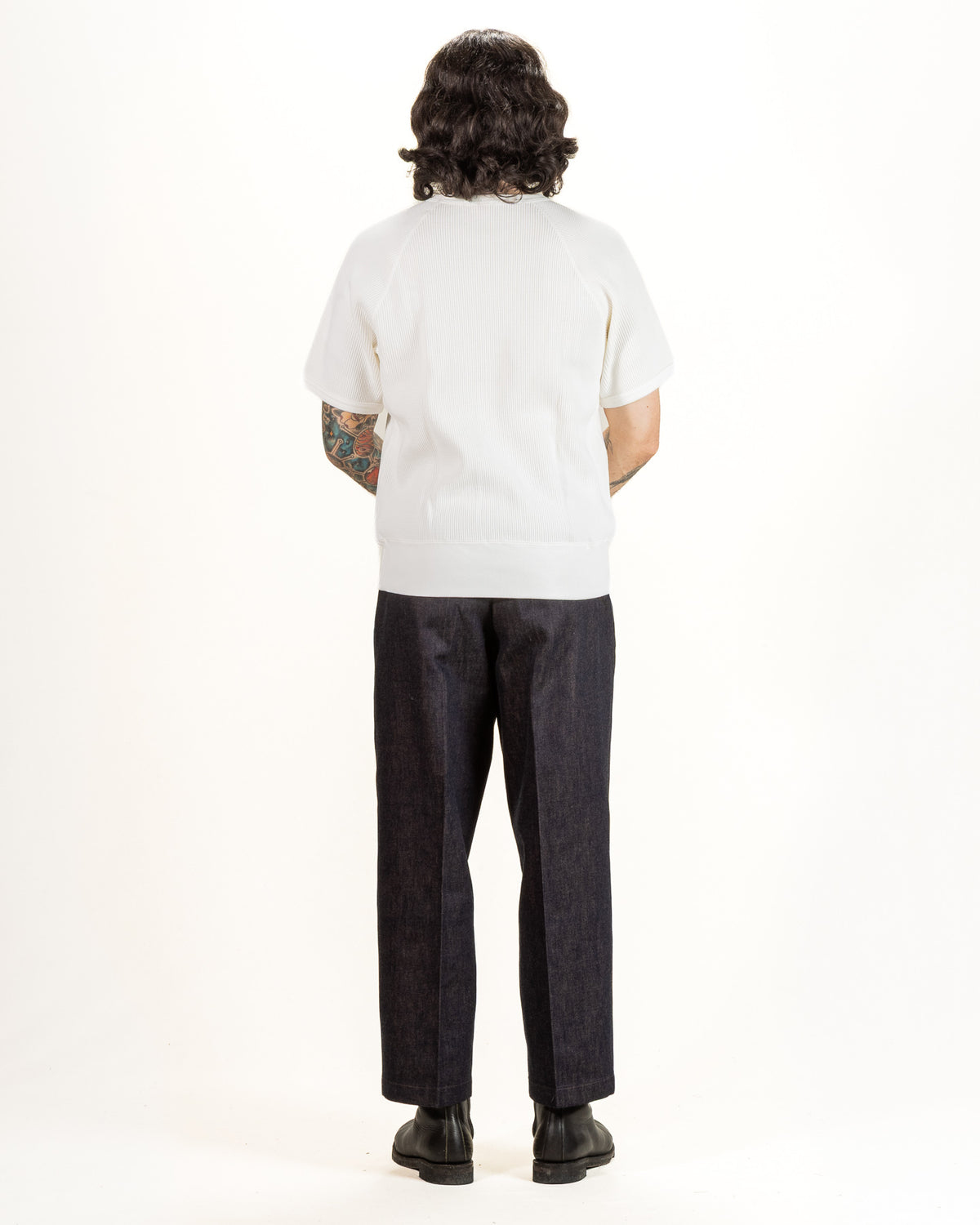 The Real McCoy's Summer Thermal Tee - White - Standard & Strange