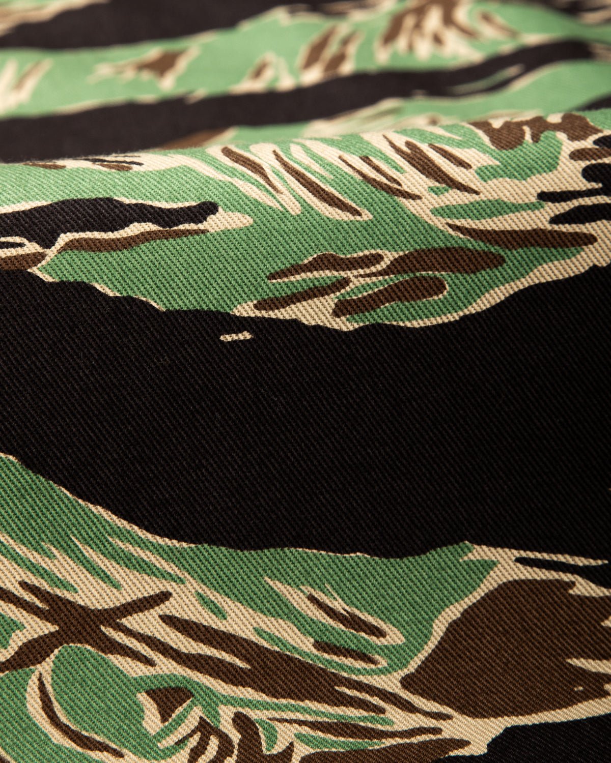 The Real McCoy's Tiger Camouflage Civilian Trousers / John Wayne - Green - Standard & Strange