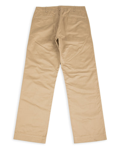 The Real McCoy's Trousers, Cotton, Khaki, 1945 - Khaki - Standard & Strange