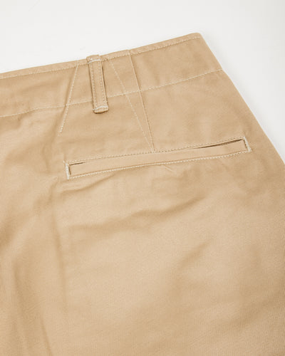 The Real McCoy's Trousers, Cotton, Khaki, 1945 - Khaki - Standard & Strange