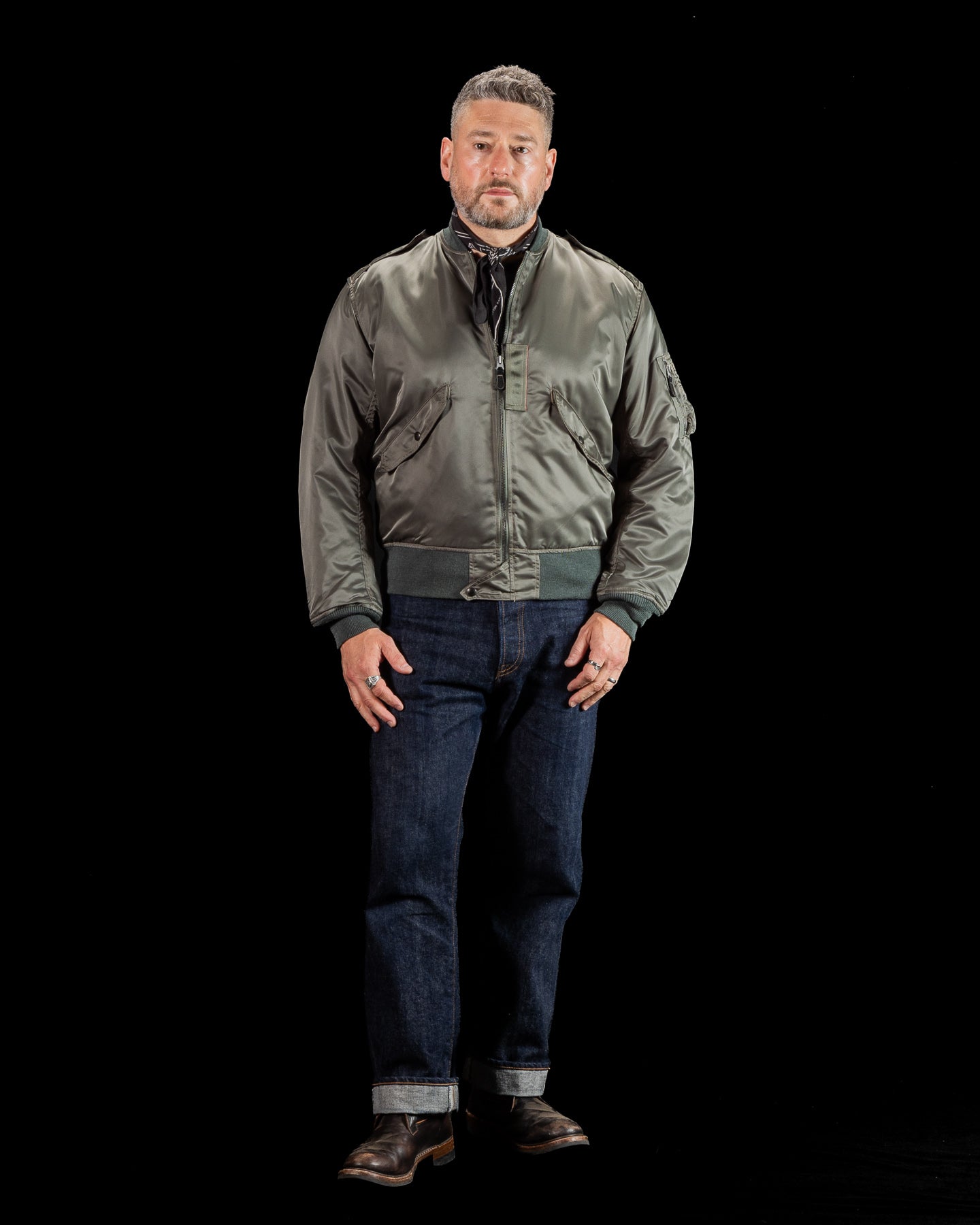 The Real McCoy's Type L-2B Real McCoy MFG. CO. - Sage Green - Standard & Strange