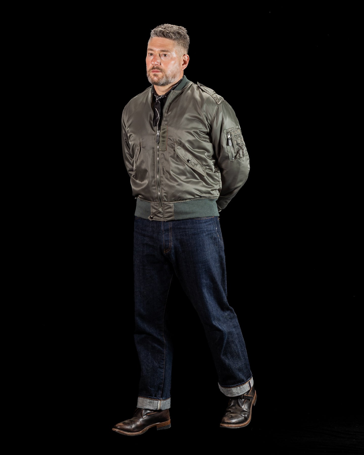 The Real McCoy's Type L-2B Real McCoy MFG. CO. - Sage Green - Standard & Strange