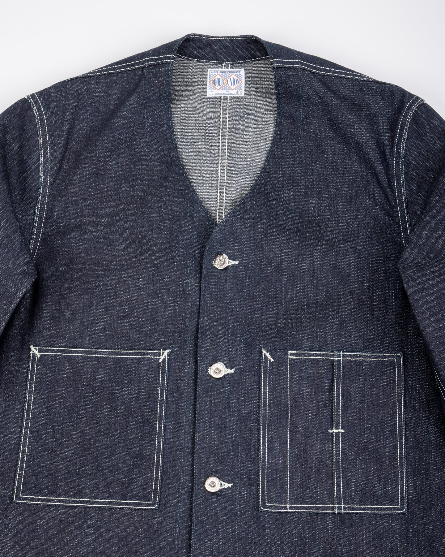 The Real McCoy's WWII Denim Engineer Coat - Indigo - Standard & Strange
