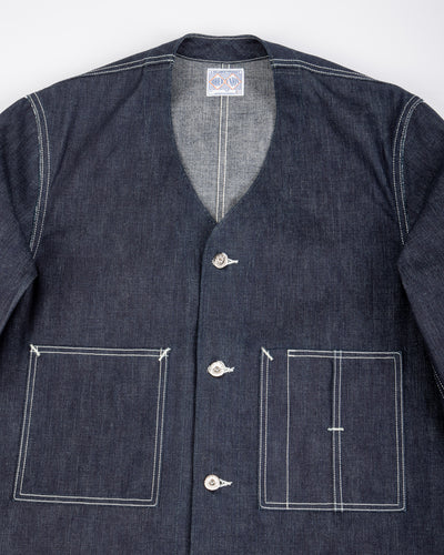 The Real McCoy's WWII Denim Engineer Coat - Indigo - Standard & Strange