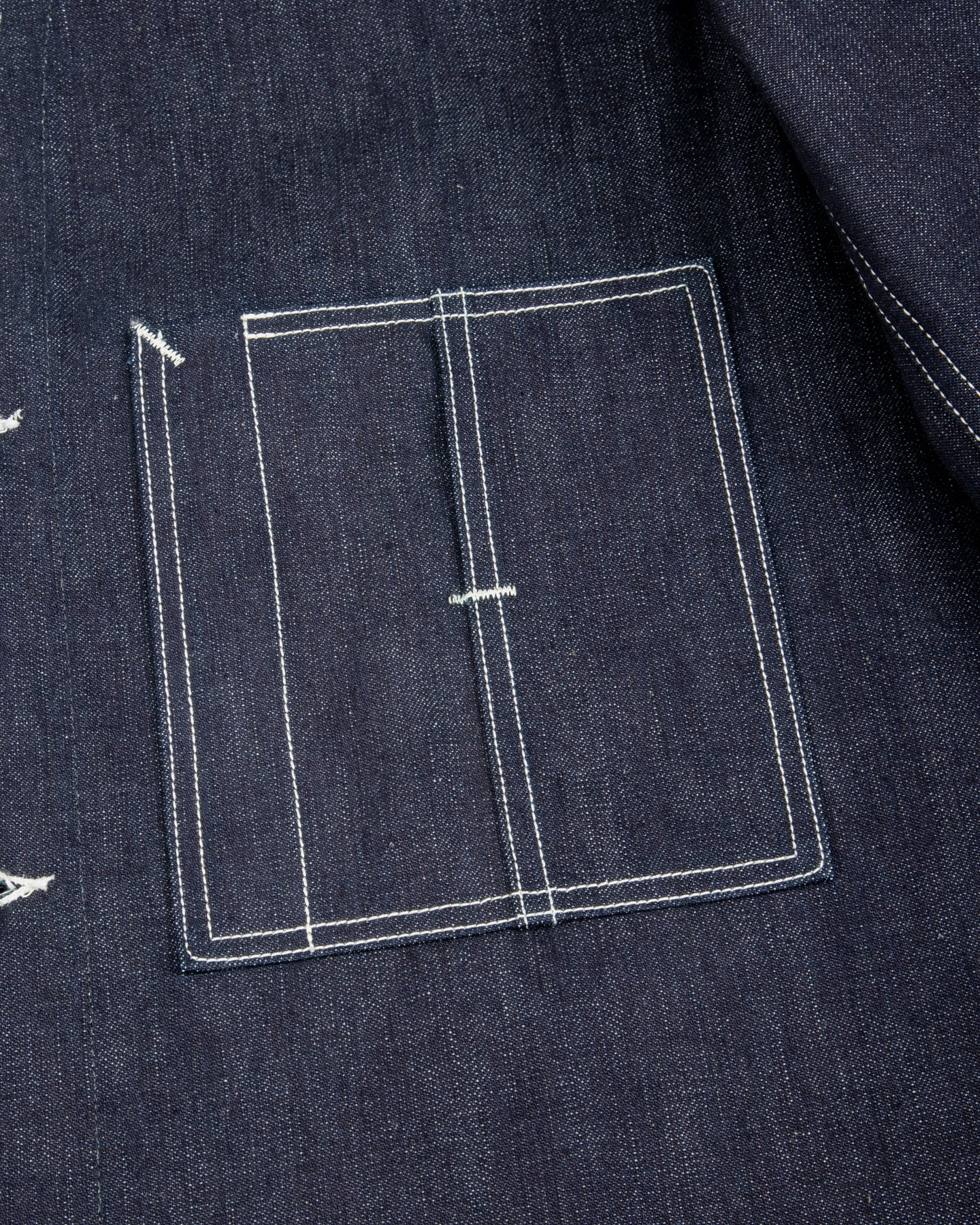 The Real McCoy's WWII Denim Engineer Coat - Indigo - Standard & Strange