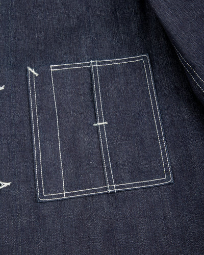 The Real McCoy's WWII Denim Engineer Coat - Indigo - Standard & Strange
