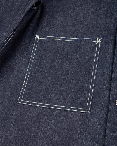The Real McCoy's WWII Denim Engineer Coat - Indigo - Standard & Strange