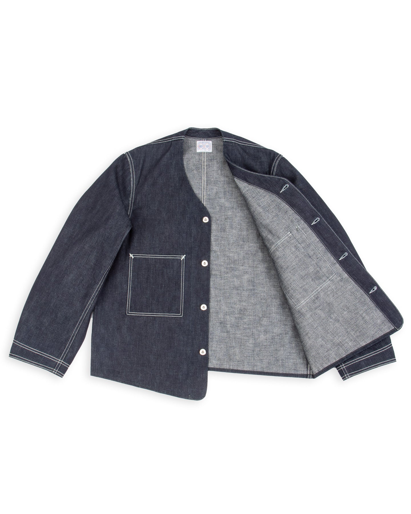 The Real McCoy's WWII Denim Engineer Coat - Indigo - Standard & Strange