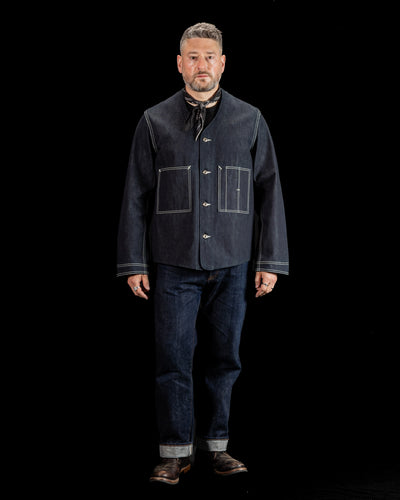 The Real McCoy's WWII Denim Engineer Coat - Indigo - Standard & Strange