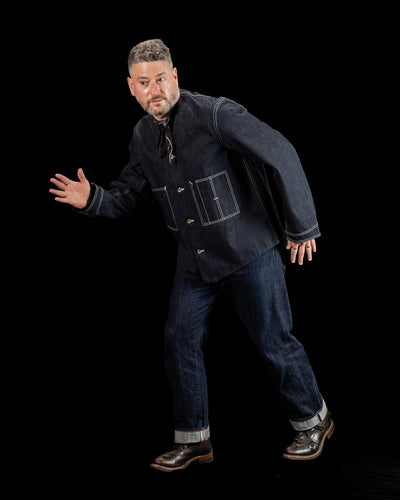 The Real McCoy's WWII Denim Engineer Coat - Indigo - Standard & Strange