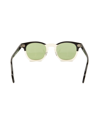 The Real McCoy's Wellington Sun Glasses - Black/White - Standard & Strange