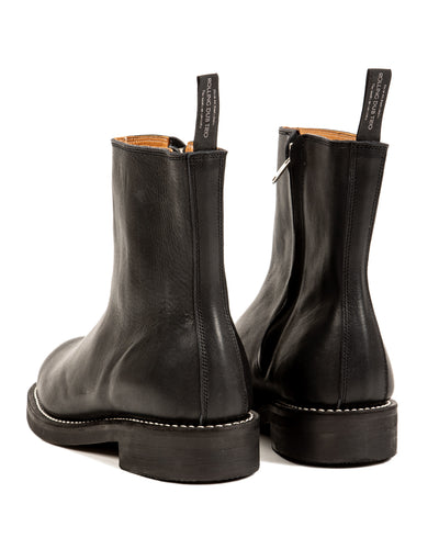 Rolling Dub Trio Casper Side Zip Boot - Black Kobe Shrink - Standard & Strange