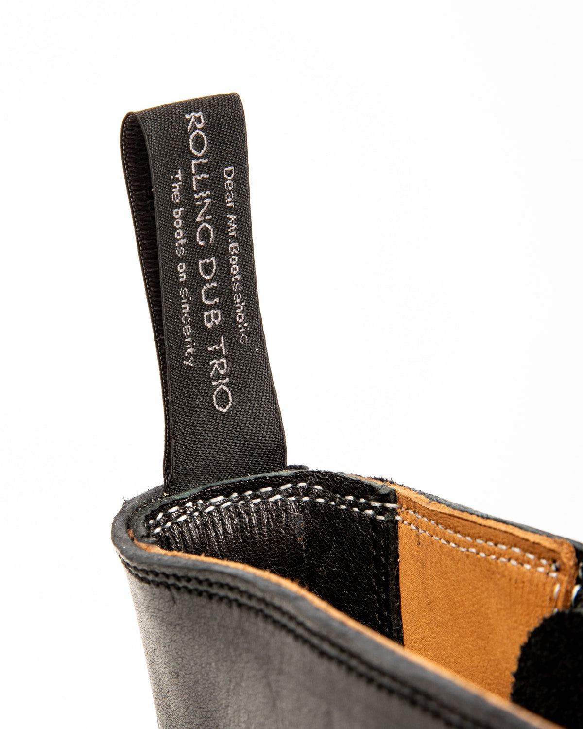 Rolling Dub Trio Casper Side Zip Boot - Black Kobe Shrink - Standard & Strange