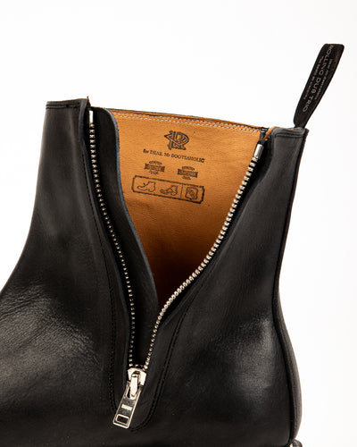 Rolling Dub Trio Casper Side Zip Boot - Black Kobe Shrink - Standard & Strange