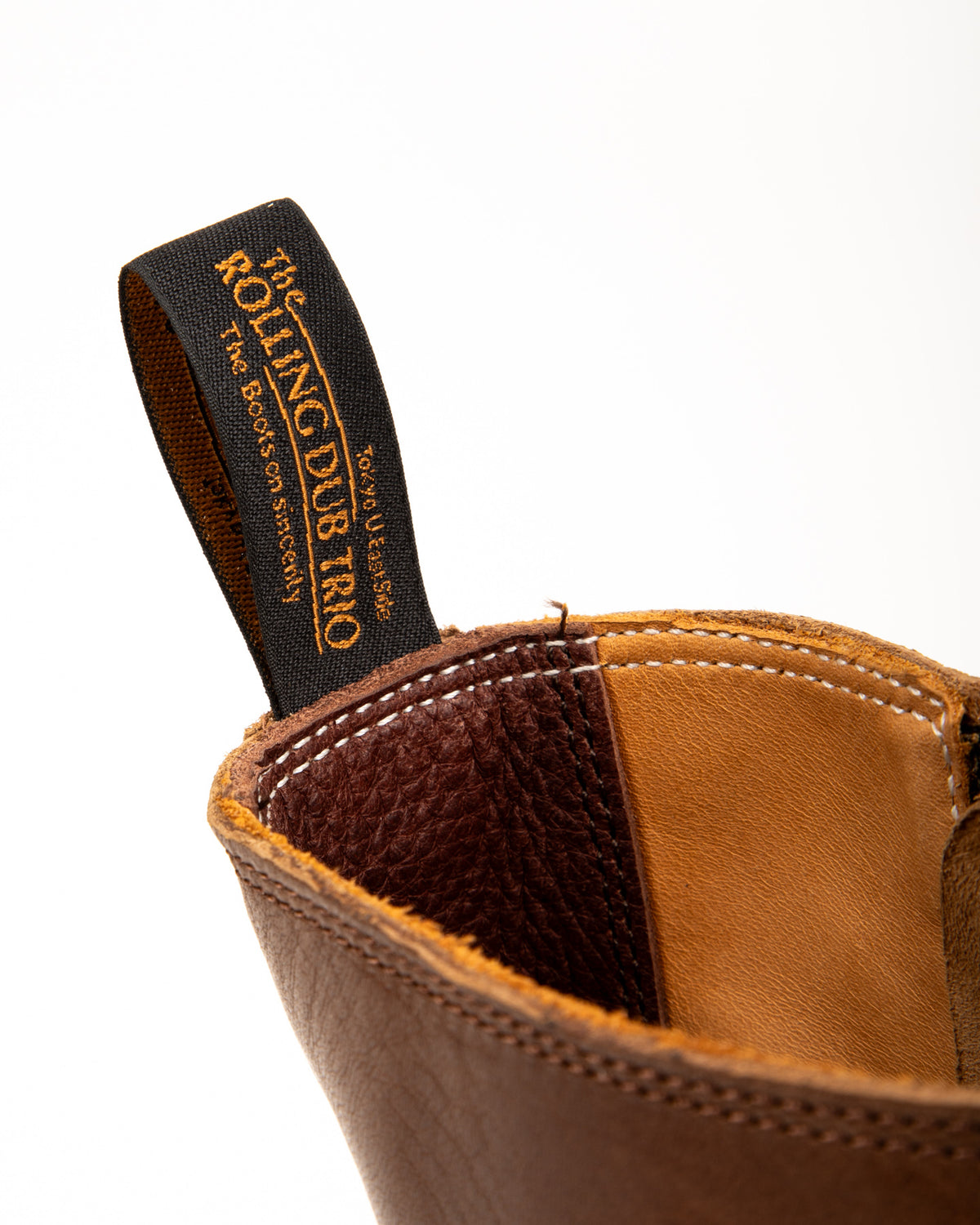 Rolling Dub Trio Casper Side Zip Boot - Brown Horsehide - Standard & Strange