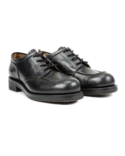 Rolling Dub Trio Coupen Low Moc - All Black Horsehide - Standard & Strange