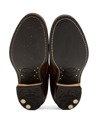 Rolling Dub Trio Griffin Plain Toe Boots - Brown Horsebutt - Standard & Strange