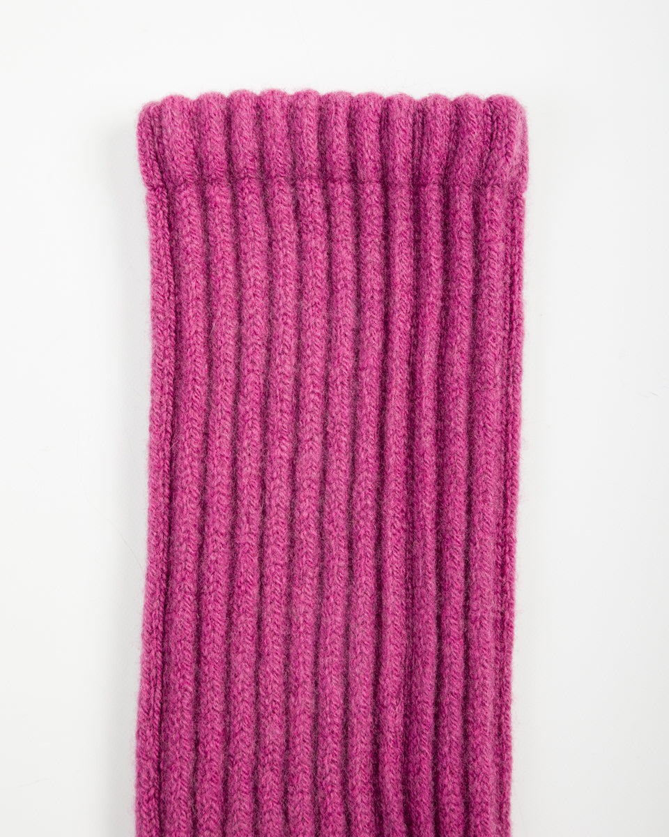 RoToTo Merino Lambswool High Socks - Grape - Standard & Strange