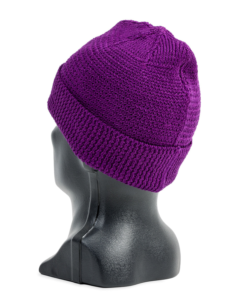 Standard & Strange Linen Watch Cap - Purple - Standard & Strange