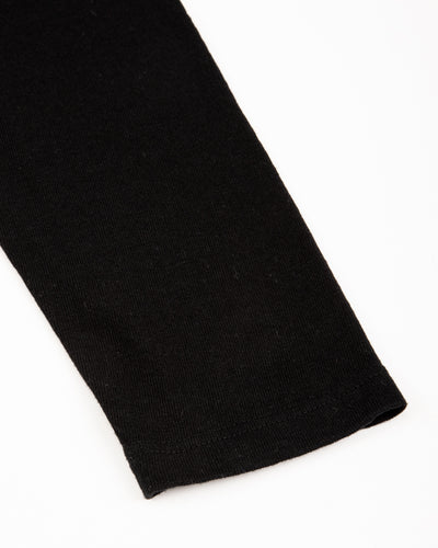 Standard & Strange Wakayama Special Loopwheel L/S Tee - Black - Standard & Strange