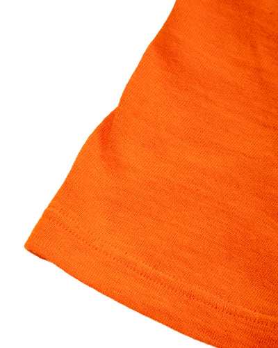 Standard & Strange Wakayama Special Loopwheel Tee - Satsuma Orange - Standard & Strange