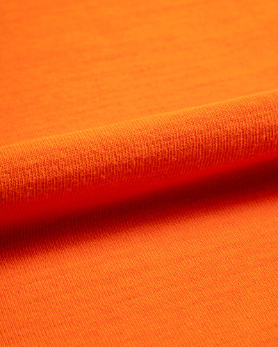 Standard & Strange Wakayama Special Loopwheel Tee - Satsuma Orange - Standard & Strange
