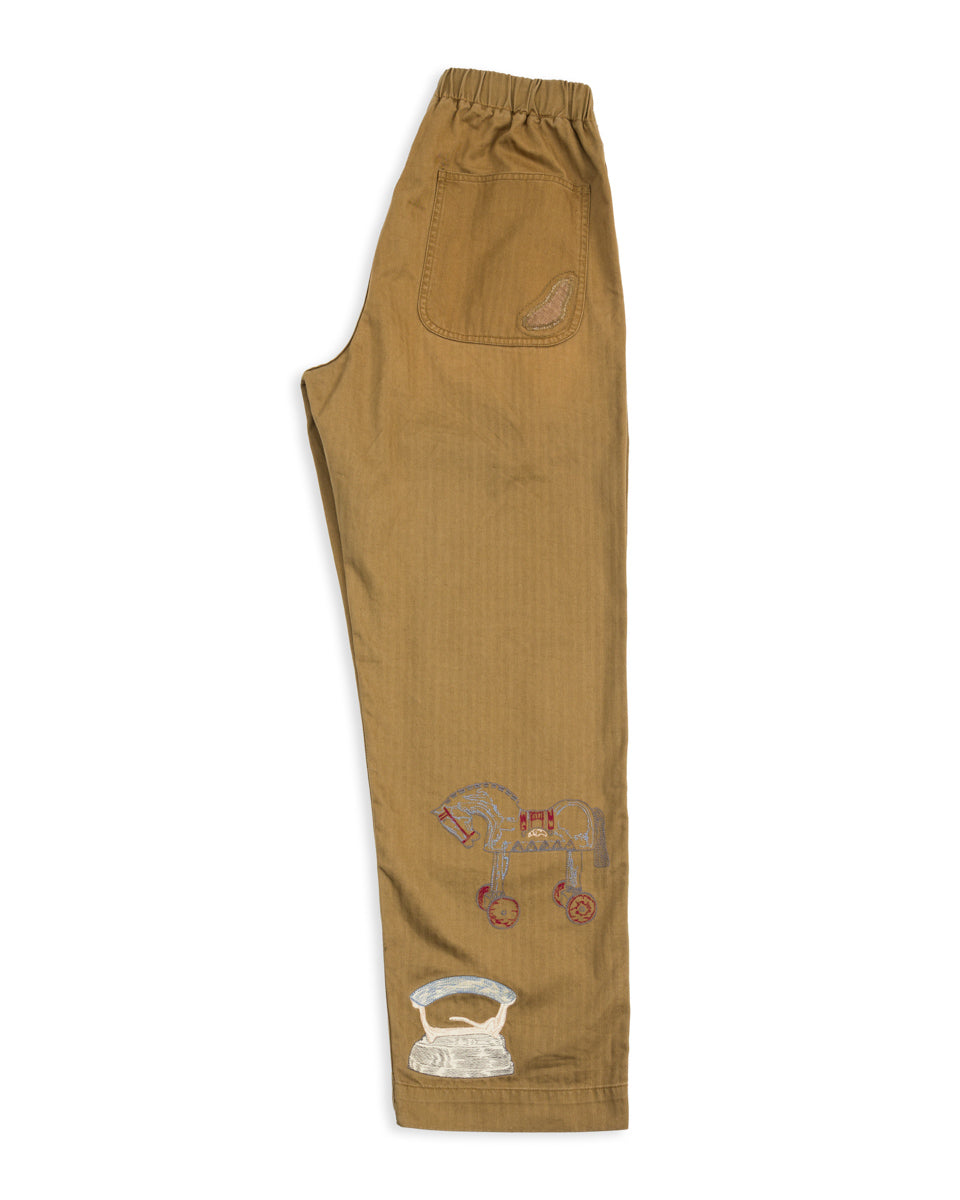 Samuel Zelig Antique Pant - Brown - Standard & Strange