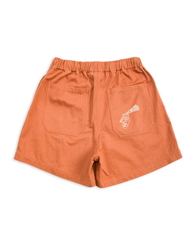 Samuel Zelig Hotel Short - Terracotta - Standard & Strange