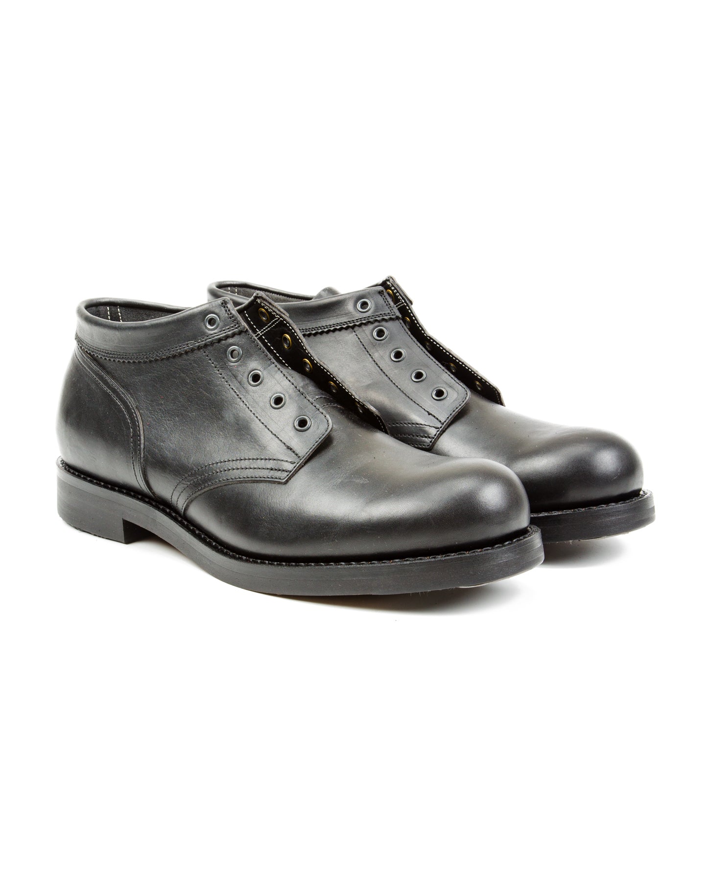 Scratch & Dent [Scratch & Dent] Coupen Mid-Cut Boots - Black Guidi Calf 12 (#1) - Standard & Strange