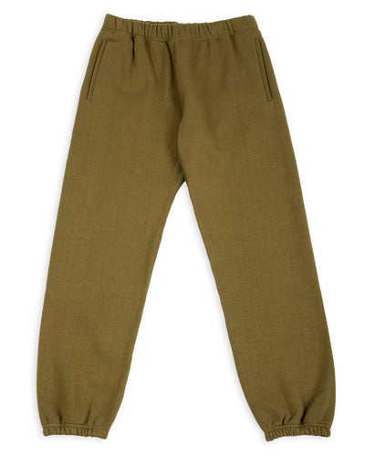The Real McCoy's 10 oz. Loopwheel Sweatpants - Olive - Standard & Strange