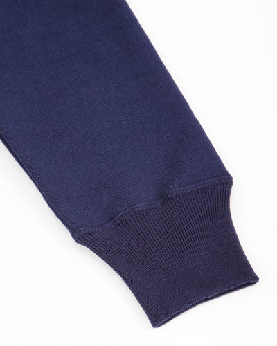 The Real McCoy's 10 oz Loopwheel Crewneck Sweatshirt - Navy - Standard & Strange