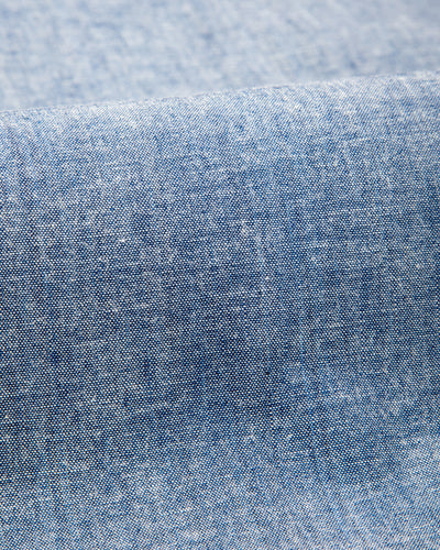 The Real McCoy's 8HU Chambray Serviceman Work Shirt - Light Blue - Standard & Strange